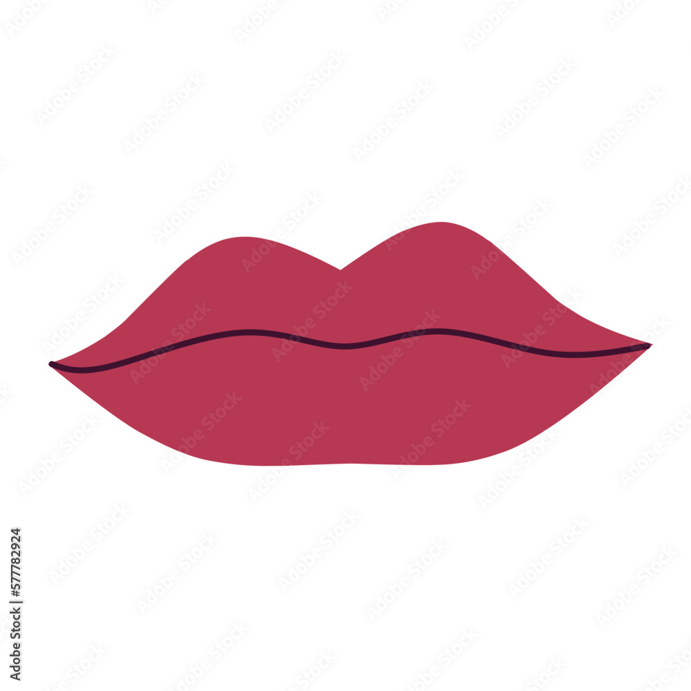 Lips illustration, sexy lips, red lips, lips clipart Lips illustration, sexy lips, red lips, lips clipart