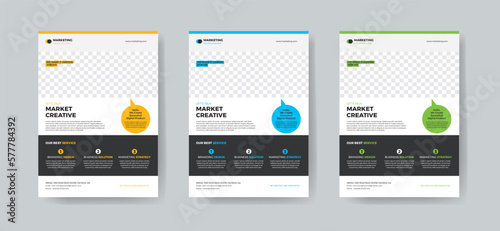 flyer corporate business creative corporate attractive company marketing minimal informative abstract magazine poster advertising brochure leaflet bundle design template