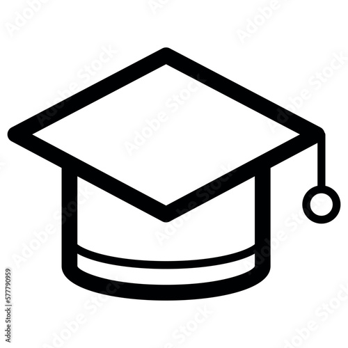 Student hat icon,
Graduation cap icon,
Academic hat icon.