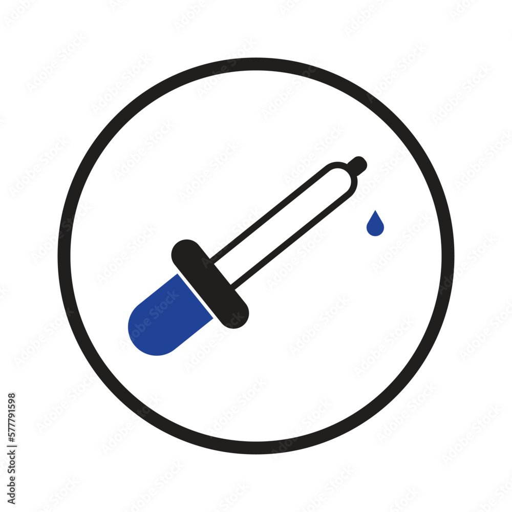 laboratory dropper icon laboratory dropper icon