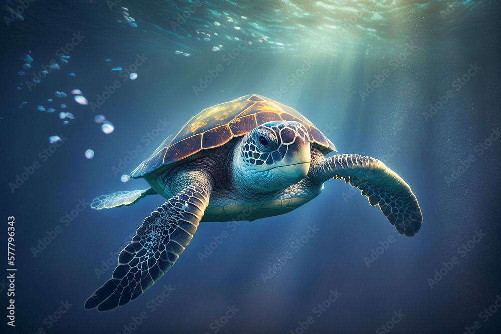 Obraz premium Sea turtle