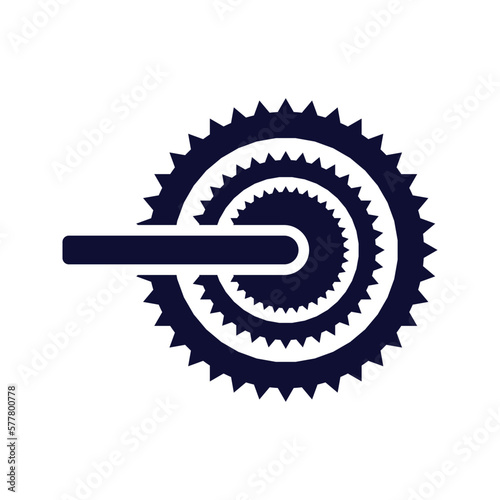 cycle gear wheel icon