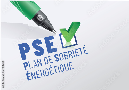 PSE - plan de sobriété énergétique français en France