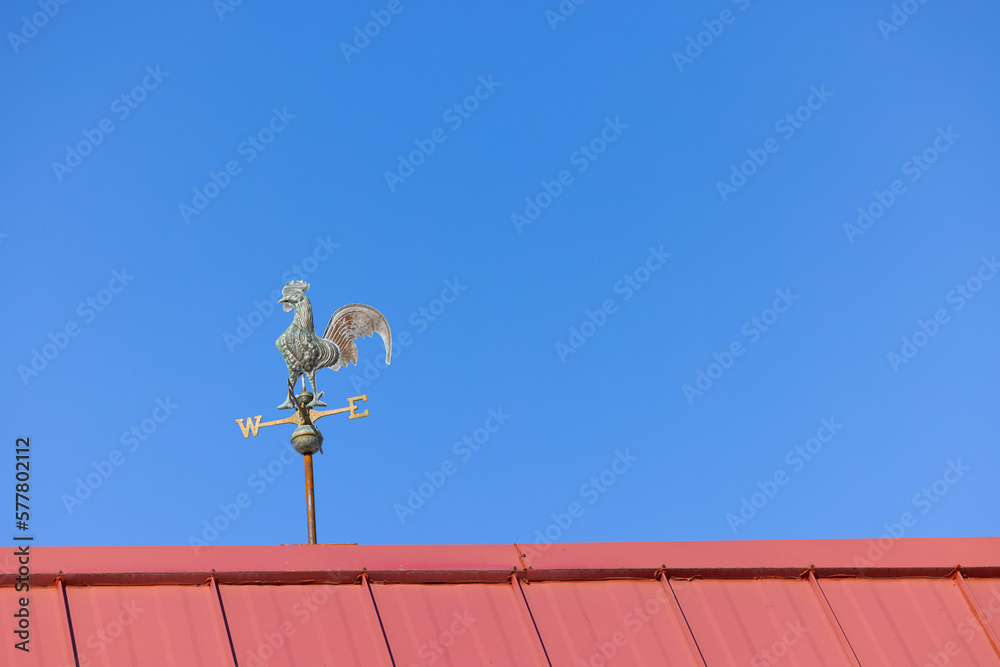 Girouette, Nord, sud, est, ouest, weathercock, horizontal