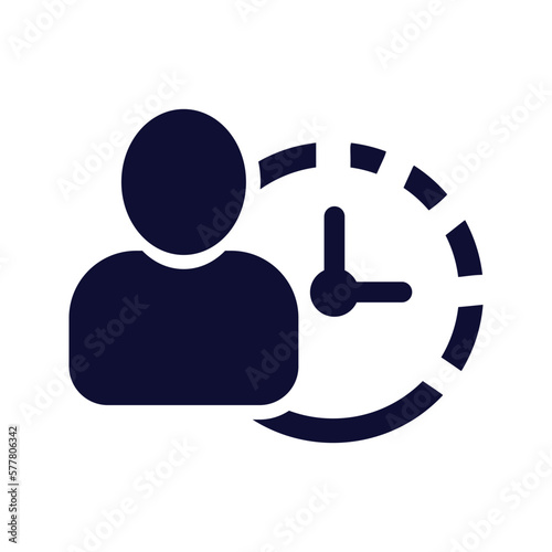 waiting icon vector