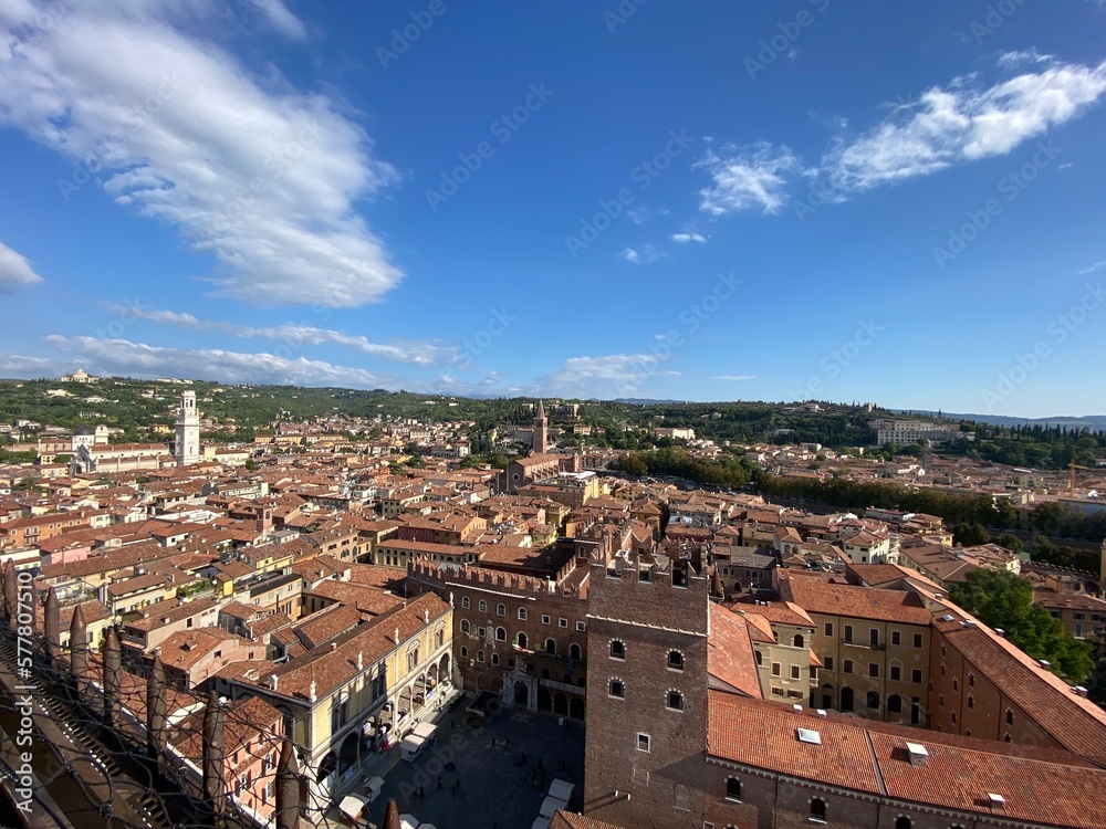 foto panoramica di Verona