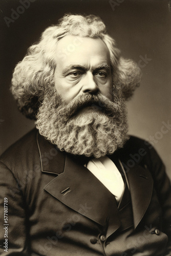 Portrait of Karl Marx