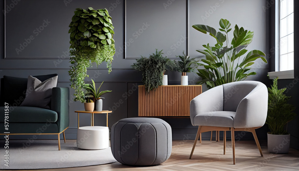 Fototapeta premium living room interior