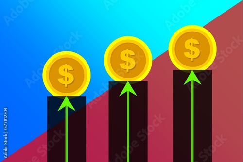 Increase in profit of dollar investments