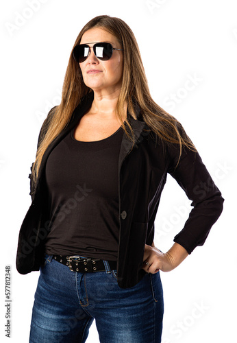 One tough chick