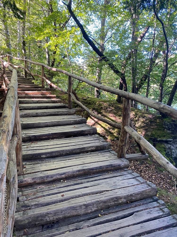 Fototapeta premium Lacs de Plitvice, Croatie