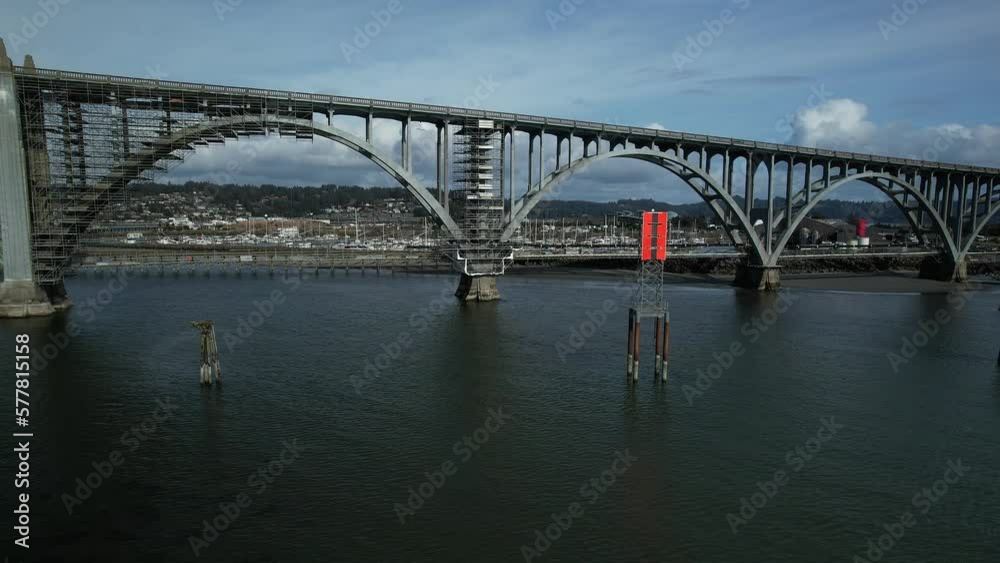 Bridge Yaquina Bay Newport Oregon Maintenance Video Drone Aerial 010 Bridge Yaquina Bay Newport Oregon Maintenance Video Drone Aerial 010