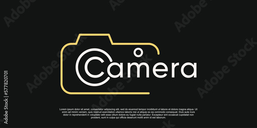 photography logo design with template
