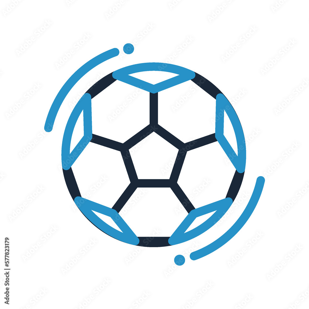 Obraz premium Soccer ball PNG image icon with transparent background