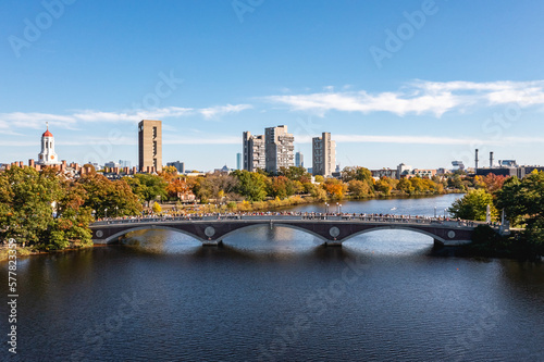 Aerial View of the Charles River