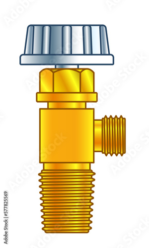 Cylinder valve illustration