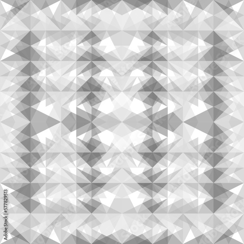 seamless pattern with geometric futuristic texture, pattern in modern style with 3d effect, abstract background with triangles, pattern for business themes and technology
