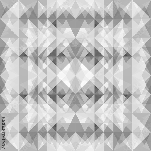 seamless pattern with geometric futuristic texture, pattern in modern style with 3d effect, abstract background with triangles, pattern for business themes and technology