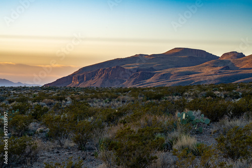 View from Glen Springs Road, Big Bend National Park