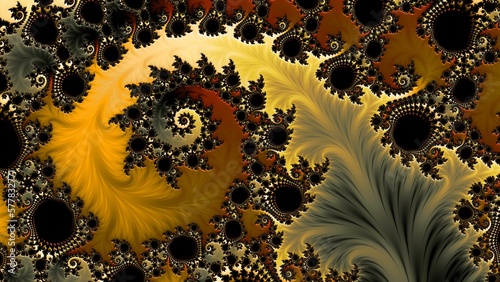 Fractal complex color - Mandelbrot set detail, digital artwork for creative graphic design