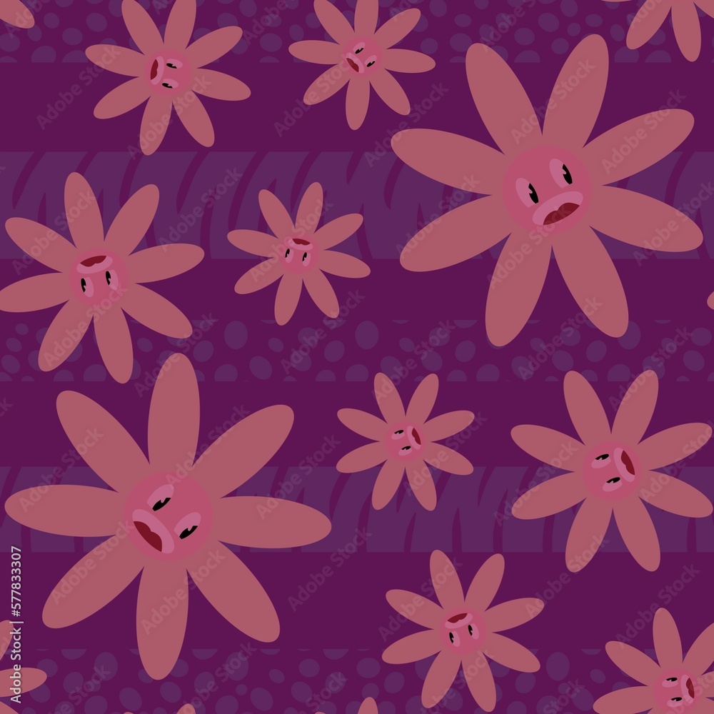 Floral seamless flower pattern for fabrics and textiles and packaging and gifts and cards and linens and kids Floral seamless flower pattern for fabrics and textiles and packaging and gifts and cards and linens and kids