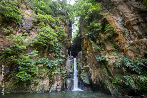 Salto do Cabrito Waterfall, São Miguel