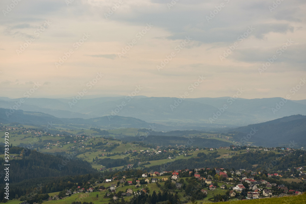 Fototapeta premium landscape of the mountains