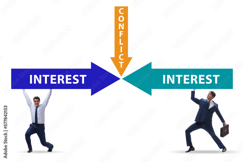 Conflict of interest concept in ethical business Conflict of interest concept in ethical business