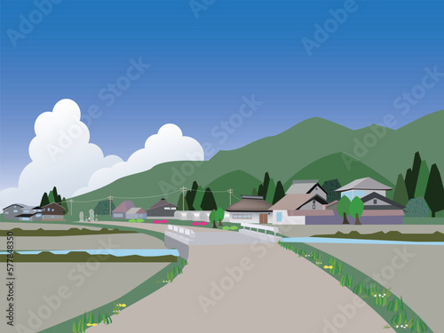 田舎の風景