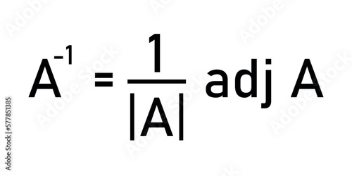 Inverse of a matrix in mathematics.