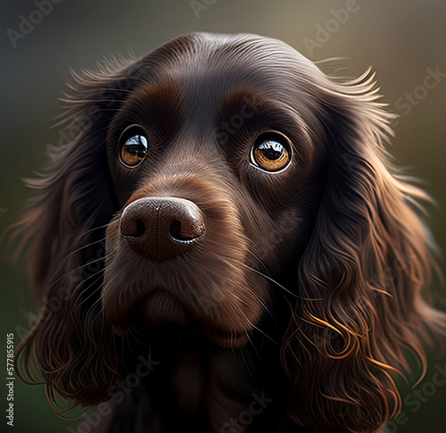 Obraz na płótnie cocker spaniel dog