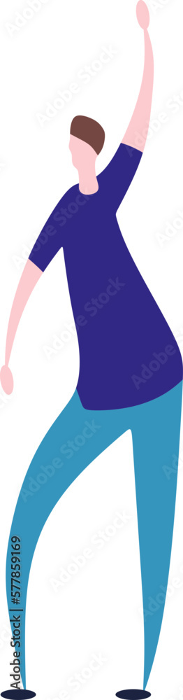 Illustration People Dance in International Dance Day Illustration People Dance in International Dance Day