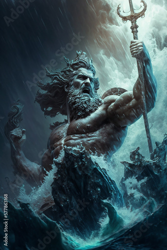 Greek God Poseidon

