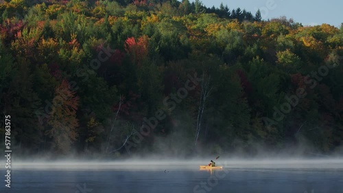Autumn kayaker-1