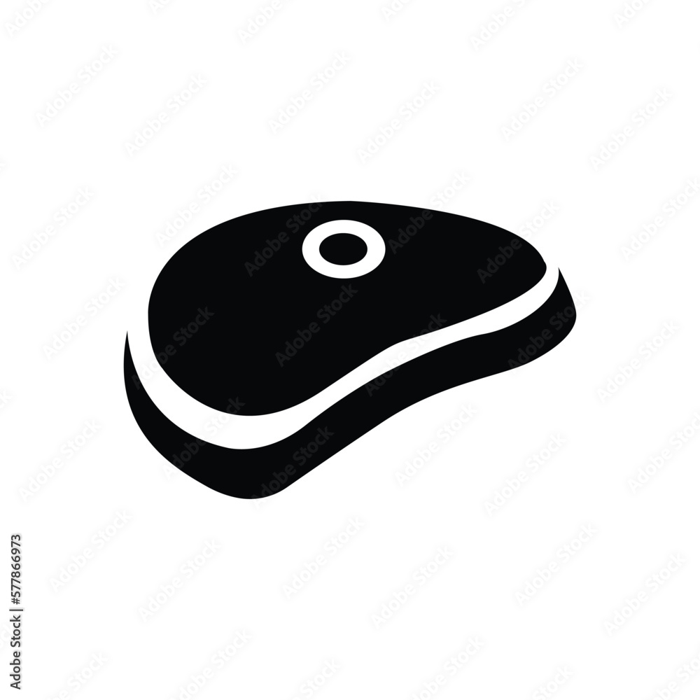 meat icon. meat vector design. sign design. red color meat icon. meat vector design. sign design. red color