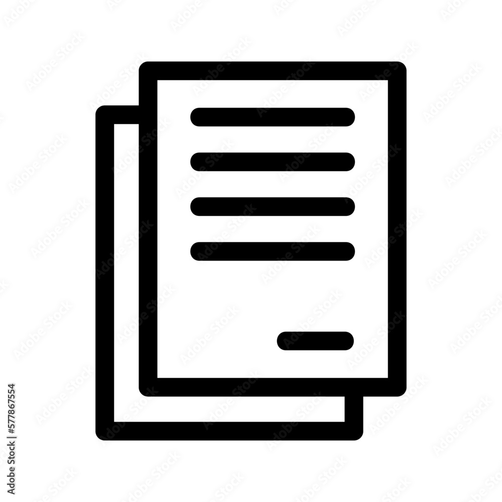 contract icon or logo isolated sign symbol vector illustration - high quality black style vector icons
