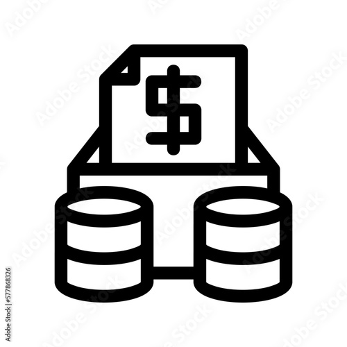 earnings icon or logo isolated sign symbol vector illustration - high quality black style vector icons
