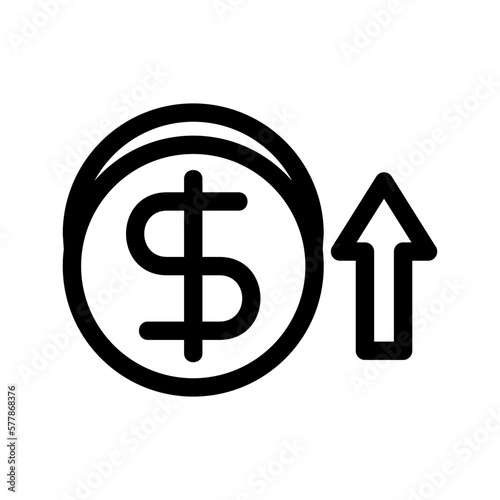 earnings icon or logo isolated sign symbol vector illustration - high quality black style vector icons
