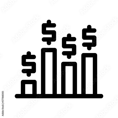 earnings icon or logo isolated sign symbol vector illustration - high quality black style vector icons

