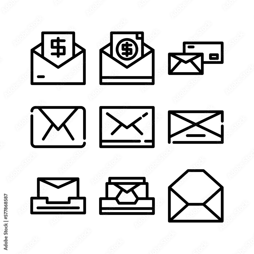 envelope icon or logo isolated sign symbol vector illustration - high quality black style vector icons
envelope icon or logo isolated sign symbol vector illustration - high quality black style vector icons