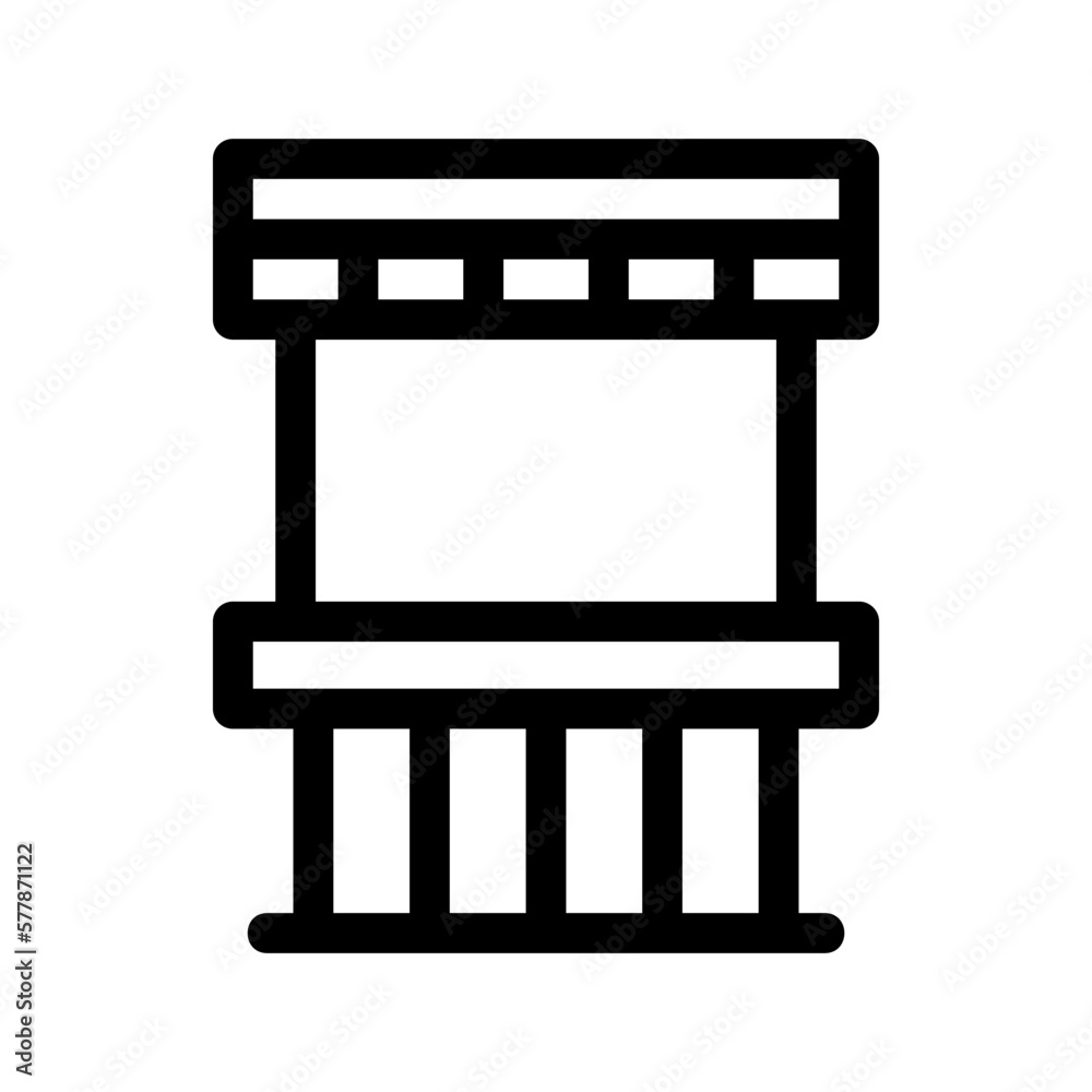 shop icon or logo isolated sign symbol vector illustration - high quality black style vector icons
