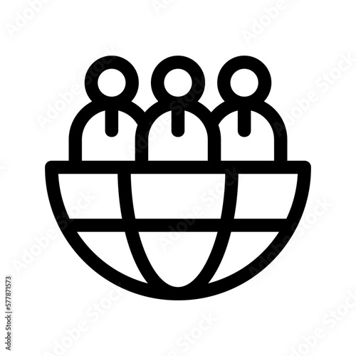 teamwork icon or logo isolated sign symbol vector illustration - high quality black style vector icons
