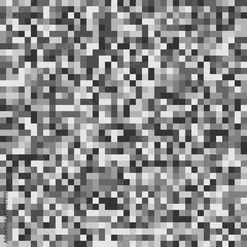 Fototapeta Naklejka Na Ścianę i Meble -  black mosaic pattern wallpaper in signal error concept vector stock wallpaper