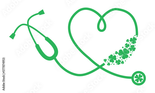 Nurse St Patricks Day Nurse Shamrock Vector and Clip Art