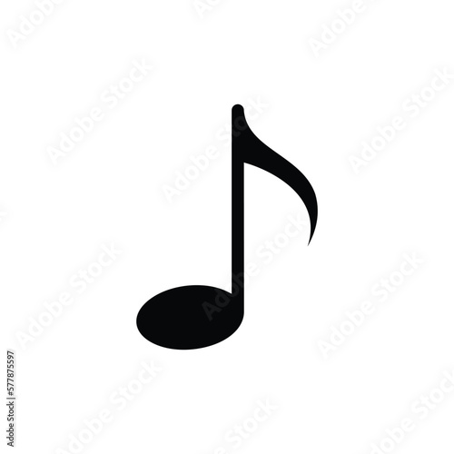 musical notes, icon, vector, template, illustration, design, collection,flat, style