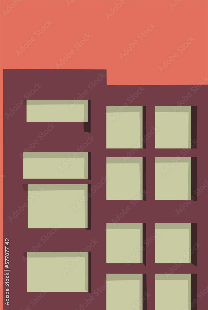 minimalist abstract architecture vector graphic minimalist abstract architecture vector graphic