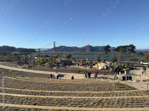 A Playful Photo from the Outpost Playground in San Francisco