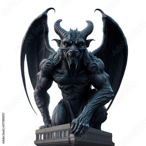 Gargoyle, Gothic Mythical Gargoyle Statue