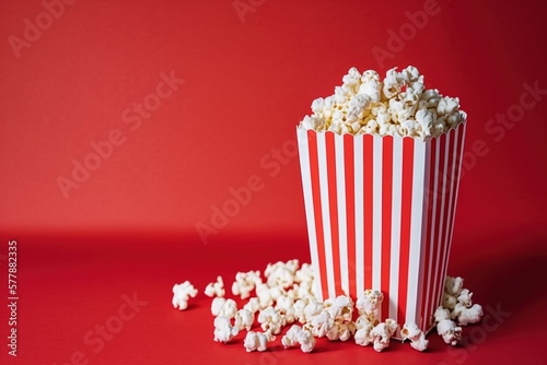 popcorn in box © diego