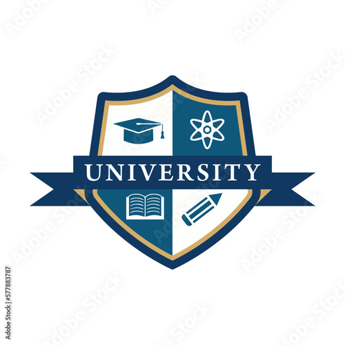 University college school badge logo